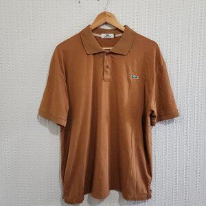 Lacoste Carmel Light Brown Slim Fit Men's Polo Shirt Size 3XL